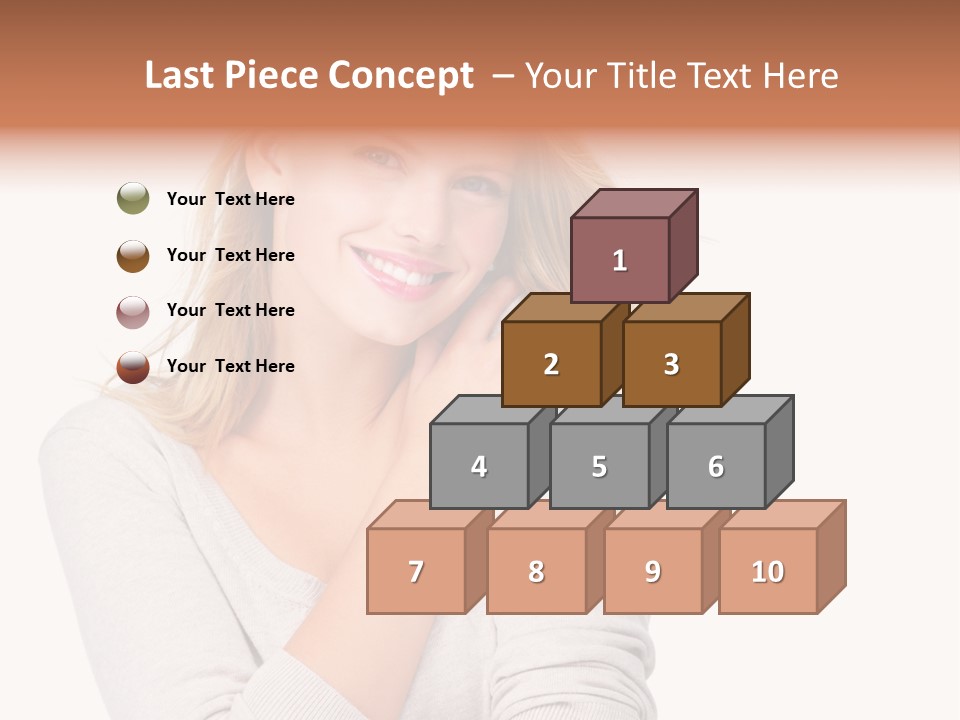 She's Tough, And She's Hot,...And She Looks Good Too PowerPoint Template