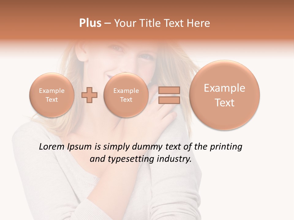 She's Tough, And She's Hot,...And She Looks Good Too PowerPoint Template