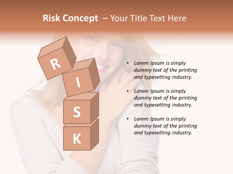 She's Tough, And She's Hot,...And She Looks Good Too PowerPoint Template