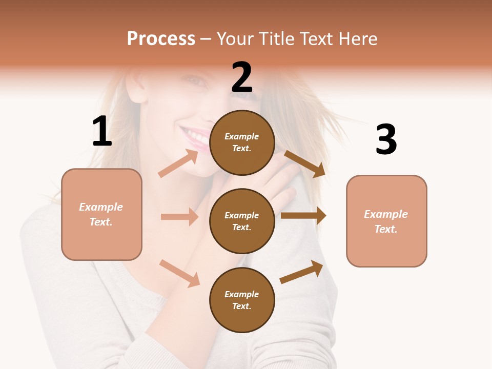 She's Tough, And She's Hot,...And She Looks Good Too PowerPoint Template