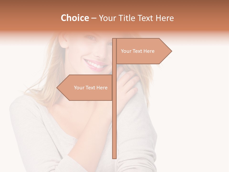 She's Tough, And She's Hot,...And She Looks Good Too PowerPoint Template