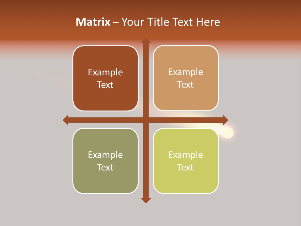 3D Comet Shooting Accross The Sky PowerPoint Template