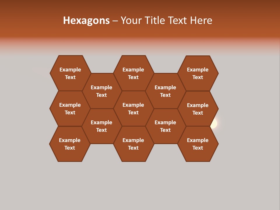 3D Comet Shooting Accross The Sky PowerPoint Template