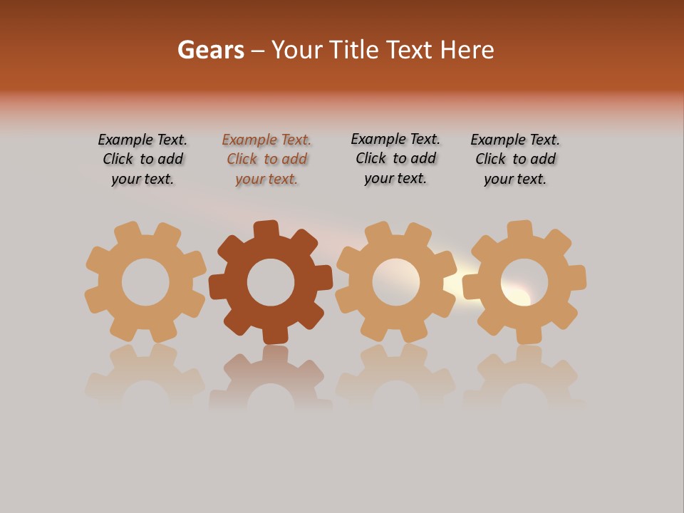 3D Comet Shooting Accross The Sky PowerPoint Template