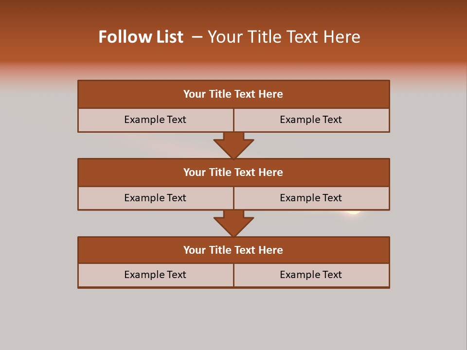 3D Comet Shooting Accross The Sky PowerPoint Template