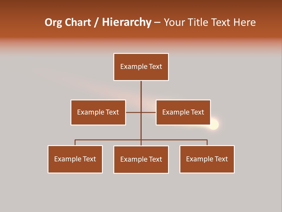 3D Comet Shooting Accross The Sky PowerPoint Template