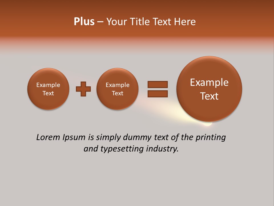 3D Comet Shooting Accross The Sky PowerPoint Template