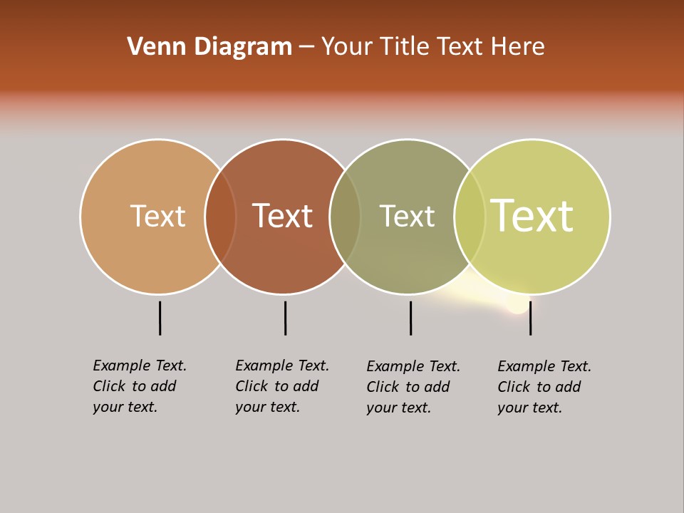 3D Comet Shooting Accross The Sky PowerPoint Template
