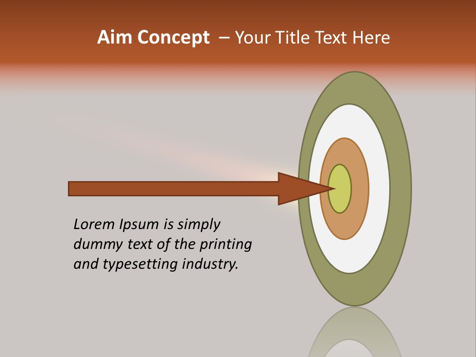 3D Comet Shooting Accross The Sky PowerPoint Template