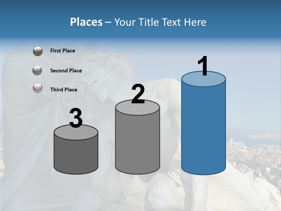 Virgin And Son Marseilles France PowerPoint Template