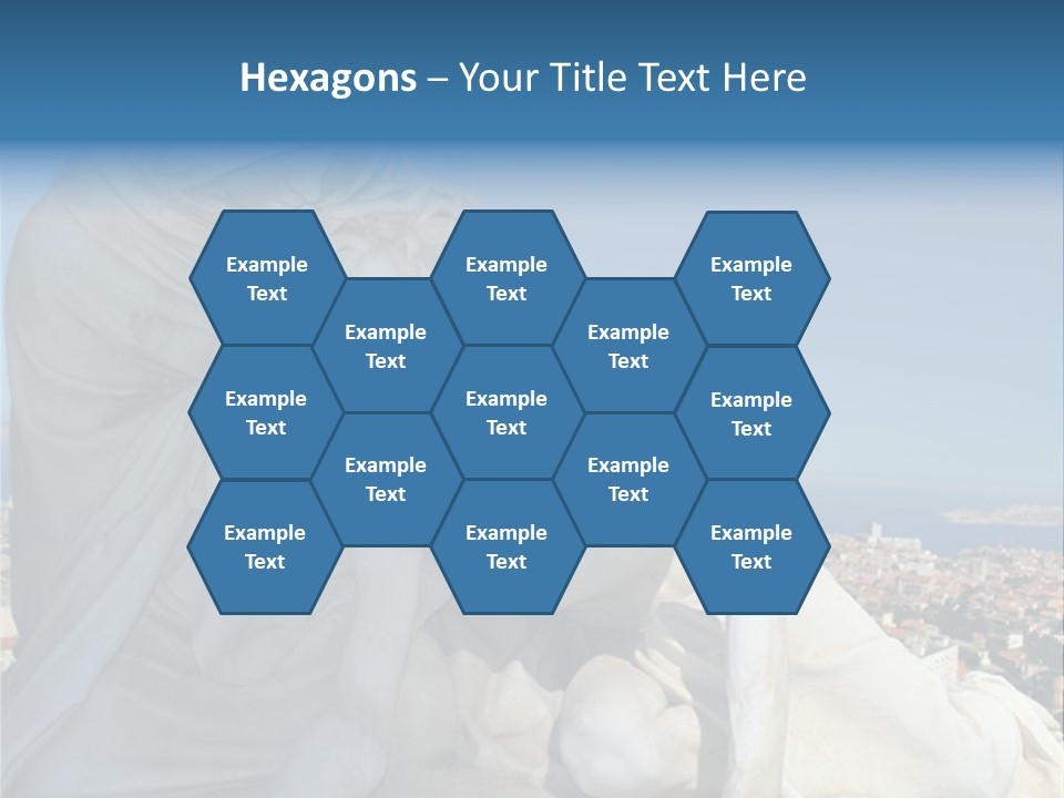 Virgin And Son Marseilles France PowerPoint Template