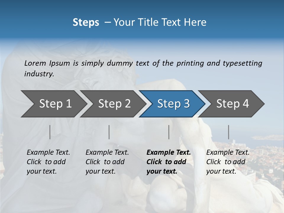 Virgin And Son Marseilles France PowerPoint Template