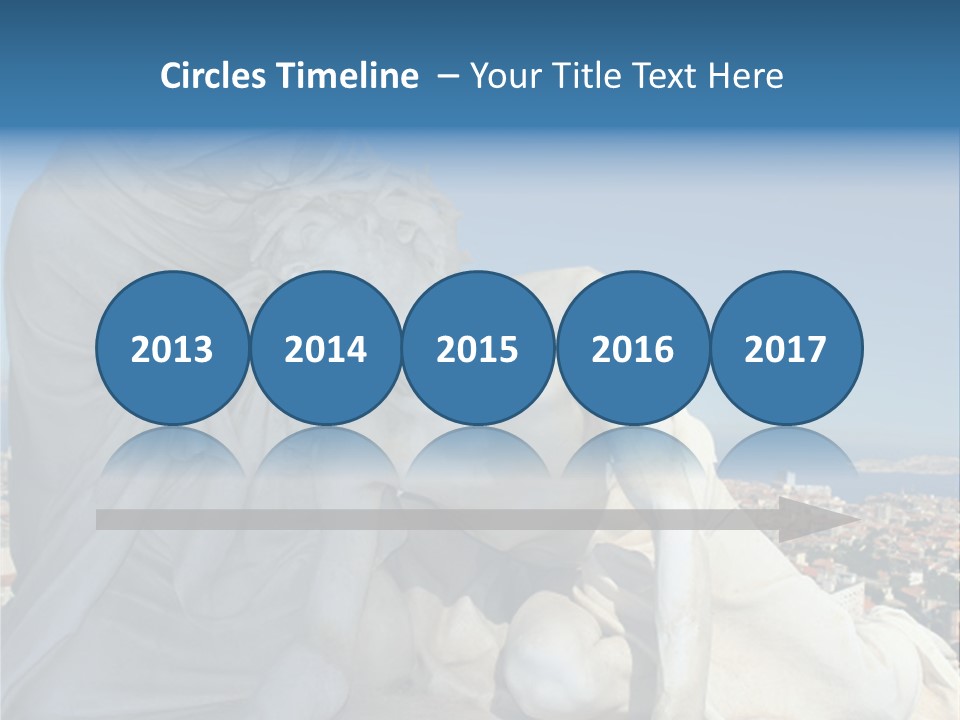 Virgin And Son Marseilles France PowerPoint Template