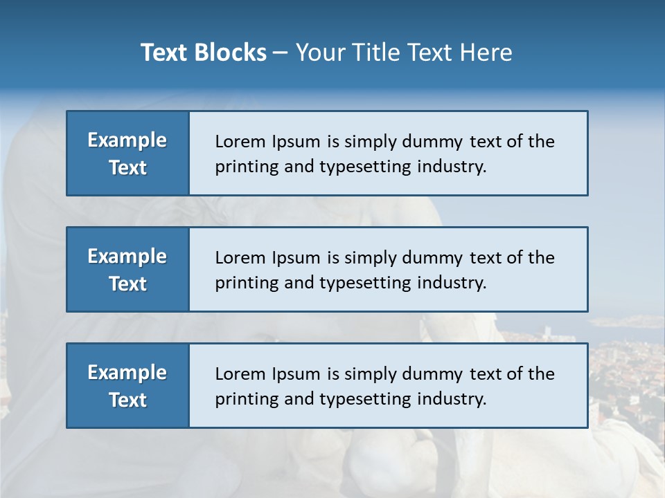 Virgin And Son Marseilles France PowerPoint Template