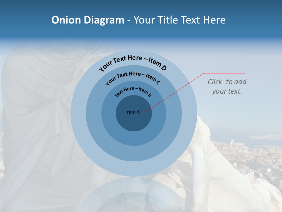 Virgin And Son Marseilles France PowerPoint Template