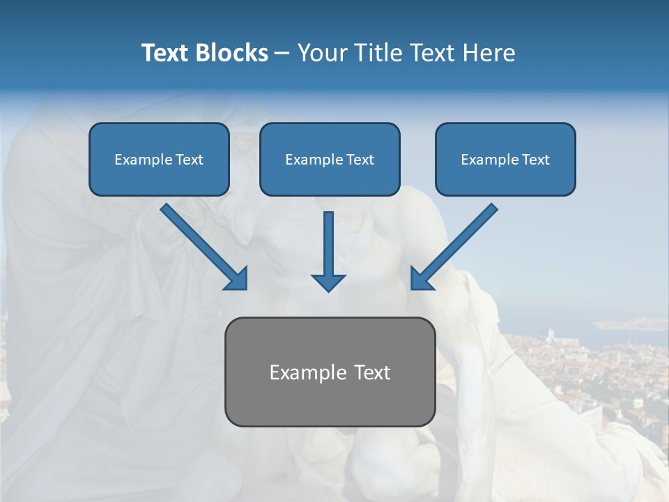 Virgin And Son Marseilles France PowerPoint Template