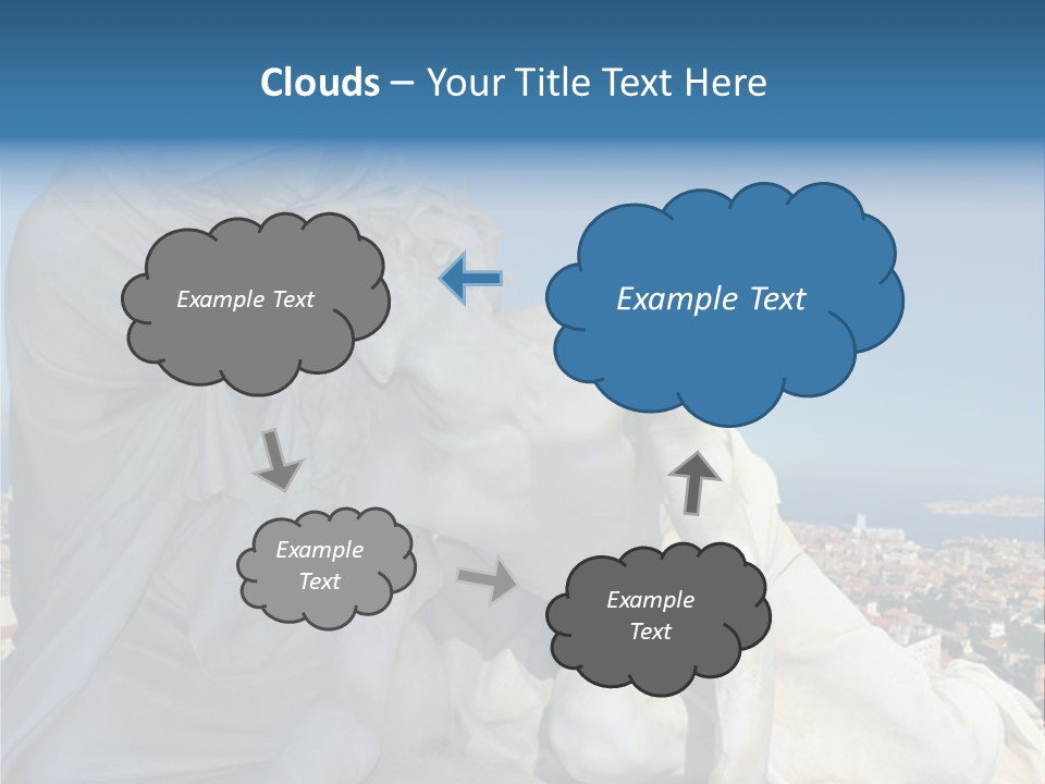Virgin And Son Marseilles France PowerPoint Template