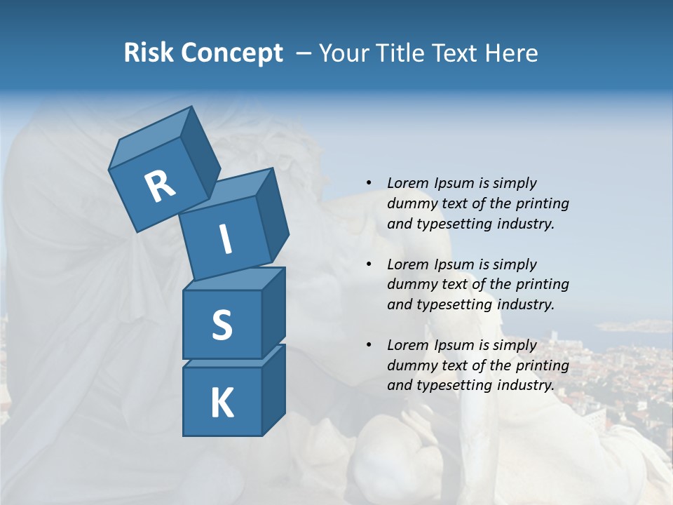 Virgin And Son Marseilles France PowerPoint Template