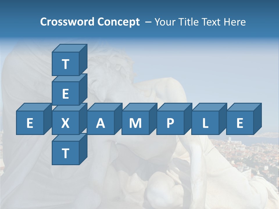 Virgin And Son Marseilles France PowerPoint Template