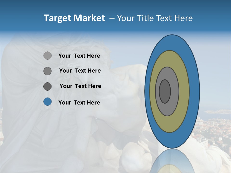 Virgin And Son Marseilles France PowerPoint Template