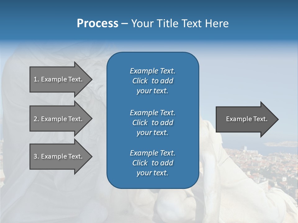 Virgin And Son Marseilles France PowerPoint Template