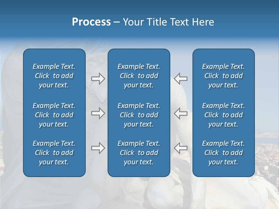 Virgin And Son Marseilles France PowerPoint Template