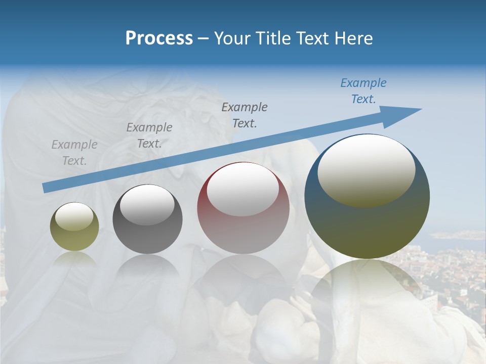 Virgin And Son Marseilles France PowerPoint Template