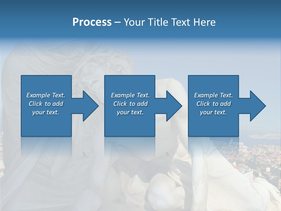 Virgin And Son Marseilles France PowerPoint Template
