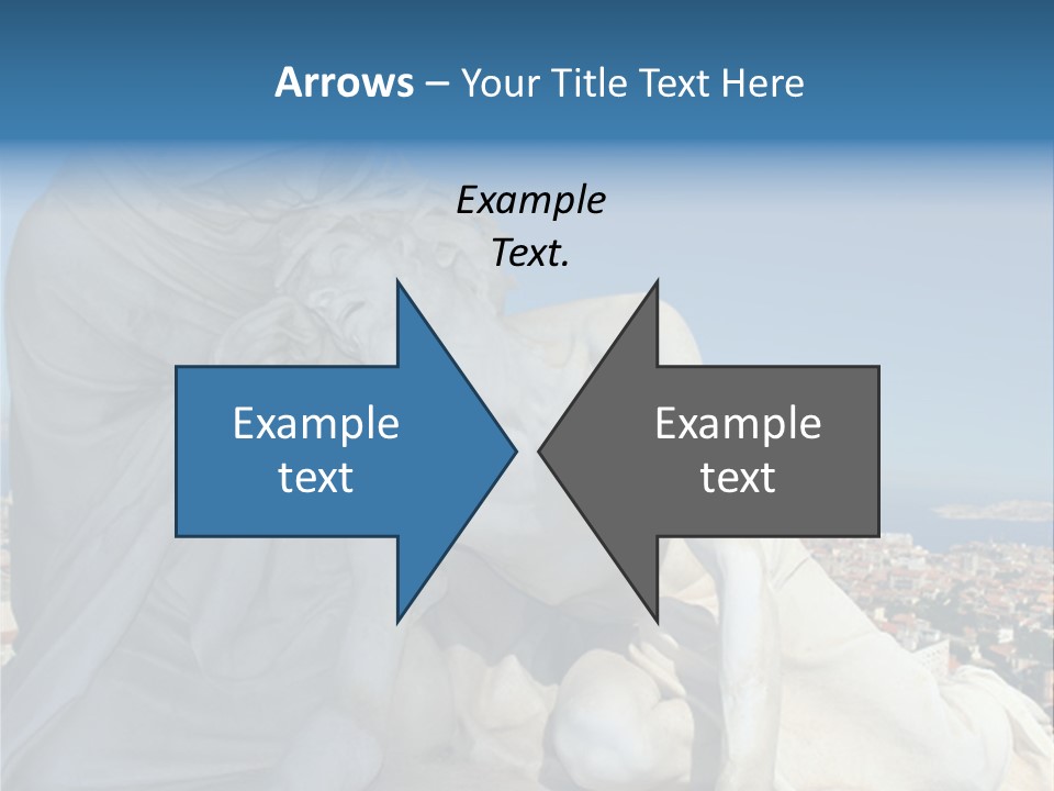 Virgin And Son Marseilles France PowerPoint Template