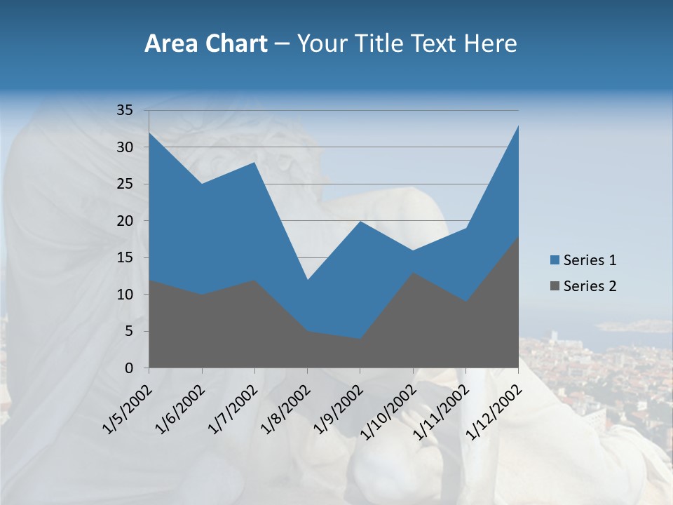 Virgin And Son Marseilles France PowerPoint Template