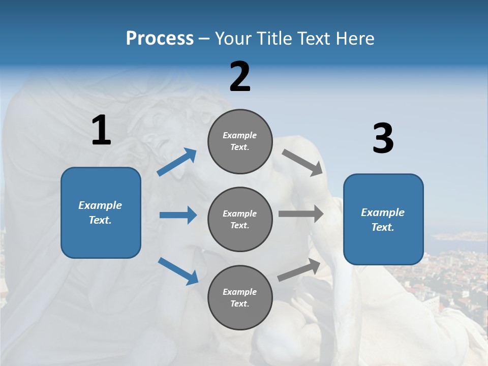 Virgin And Son Marseilles France PowerPoint Template