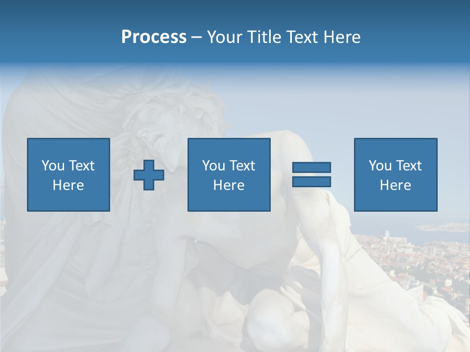 Virgin And Son Marseilles France PowerPoint Template