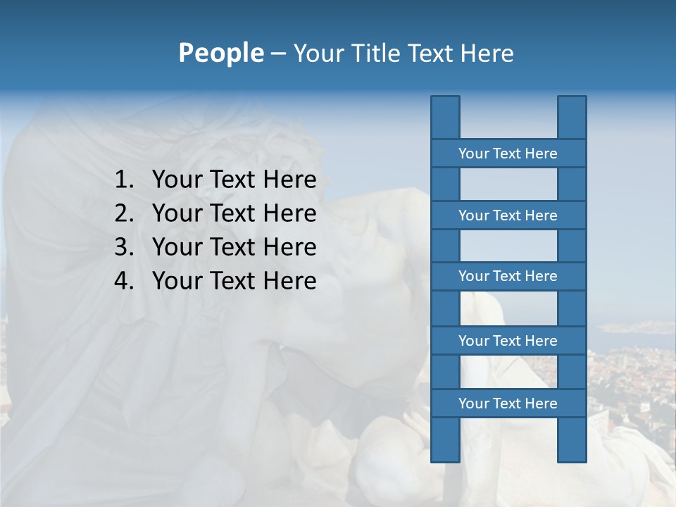 Virgin And Son Marseilles France PowerPoint Template