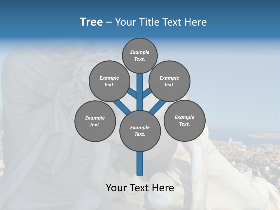 Virgin And Son Marseilles France PowerPoint Template