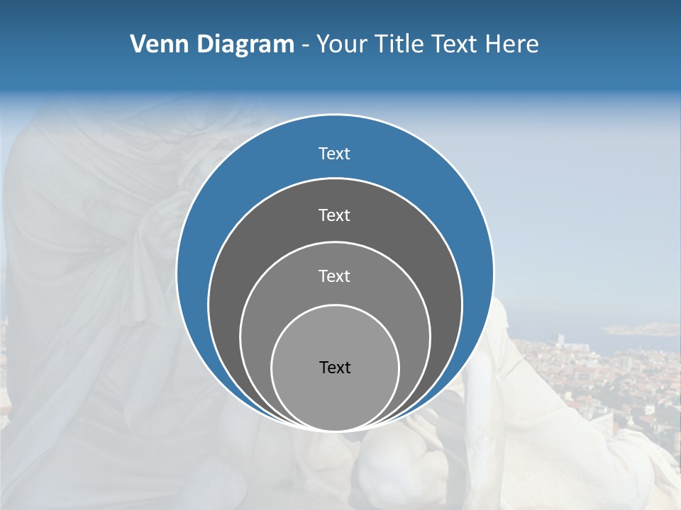 Virgin And Son Marseilles France PowerPoint Template