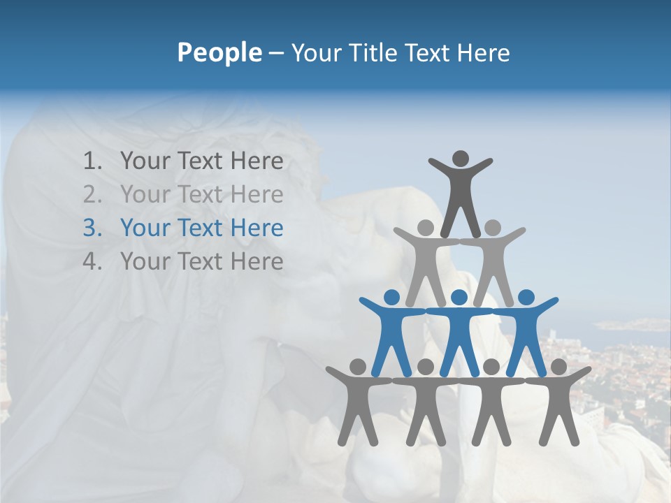 Virgin And Son Marseilles France PowerPoint Template