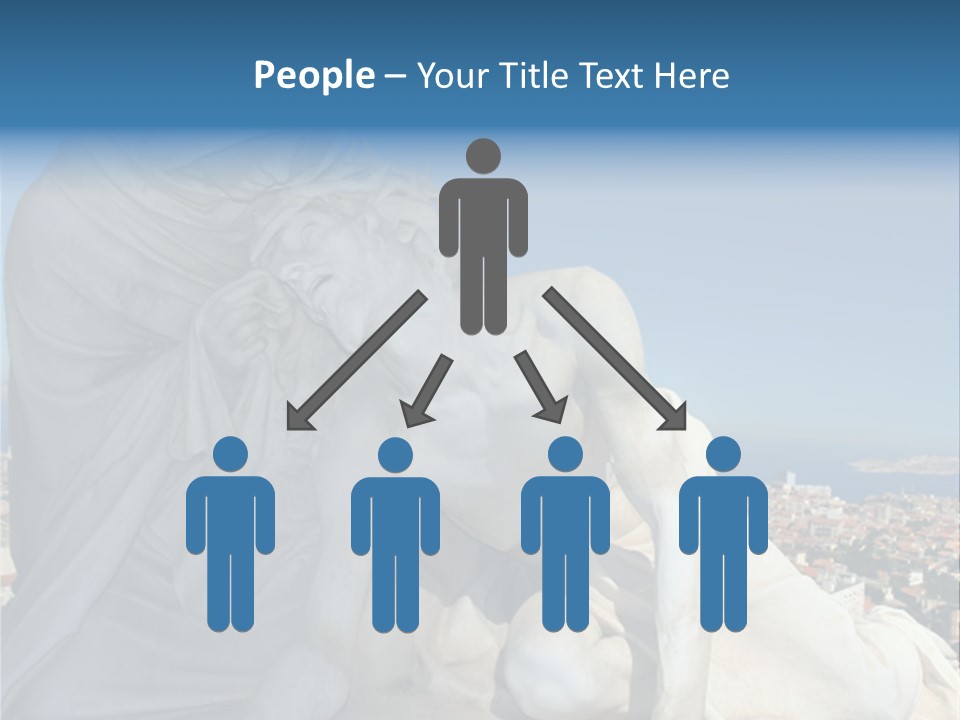 Virgin And Son Marseilles France PowerPoint Template