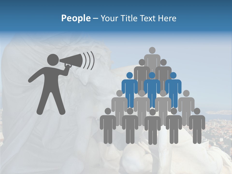 Virgin And Son Marseilles France PowerPoint Template