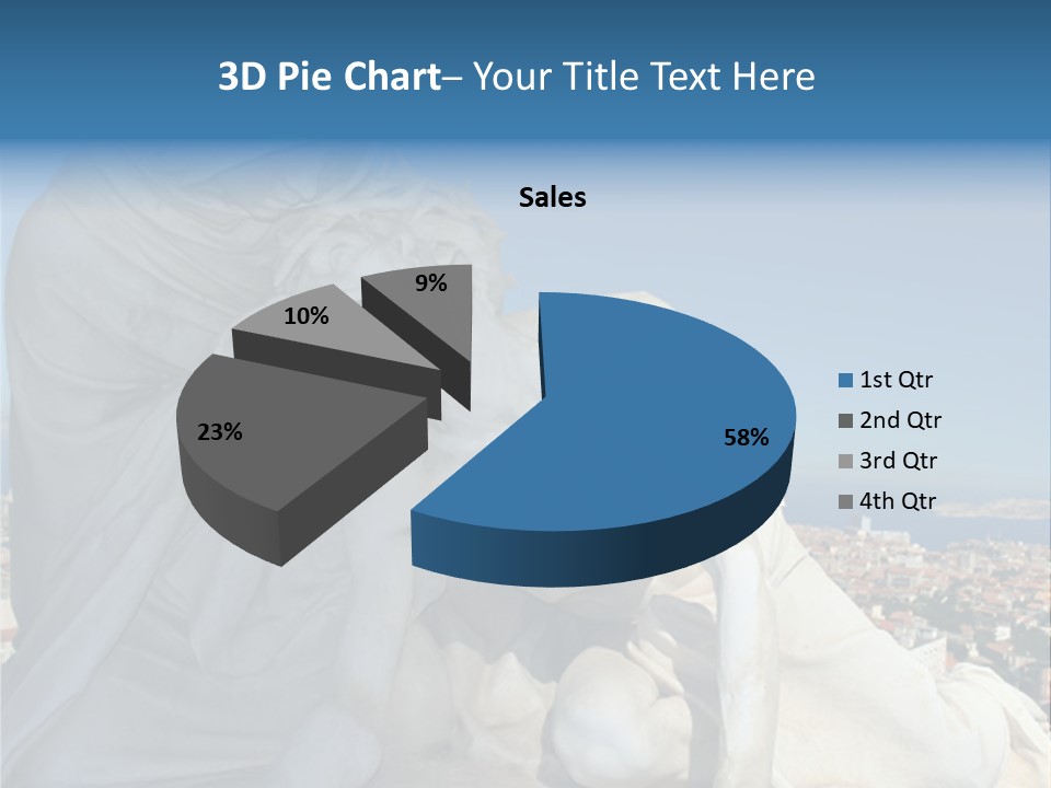 Virgin And Son Marseilles France PowerPoint Template