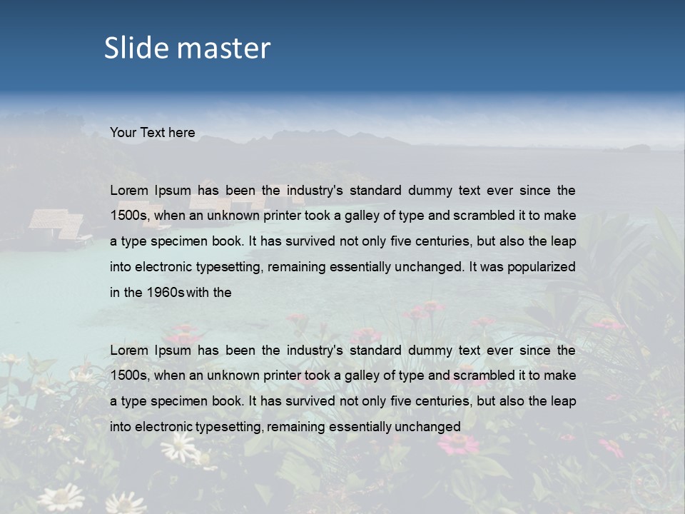 Monarch Butterfly PowerPoint Template