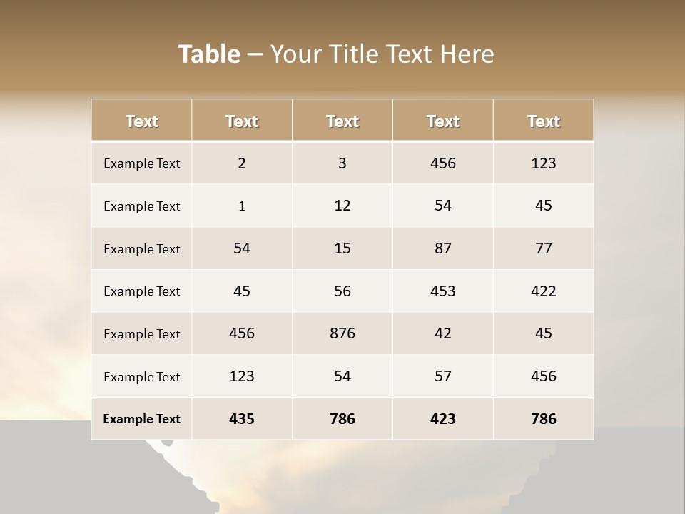 Silhouette Of Jumping Man Against Sunset PowerPoint Template