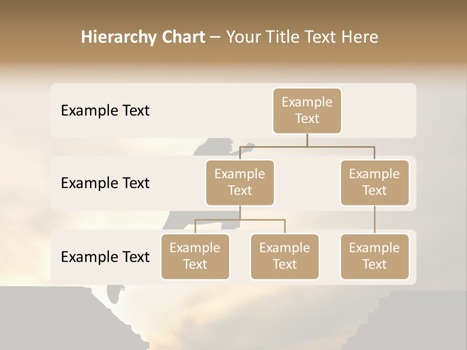 Silhouette Of Jumping Man Against Sunset PowerPoint Template