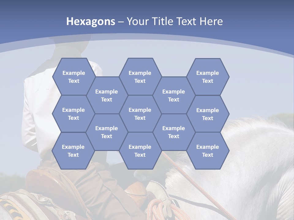 Mexican Boy On Horseback PowerPoint Template