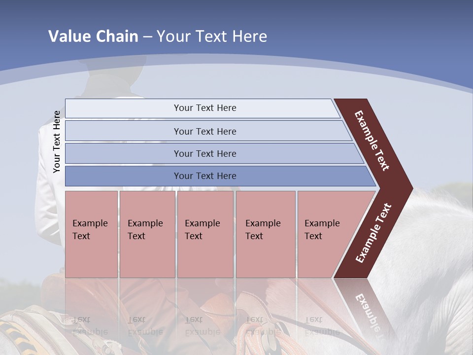Mexican Boy On Horseback PowerPoint Template