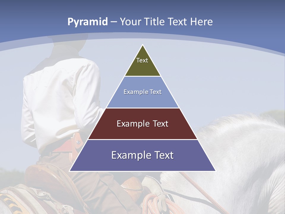 Mexican Boy On Horseback PowerPoint Template