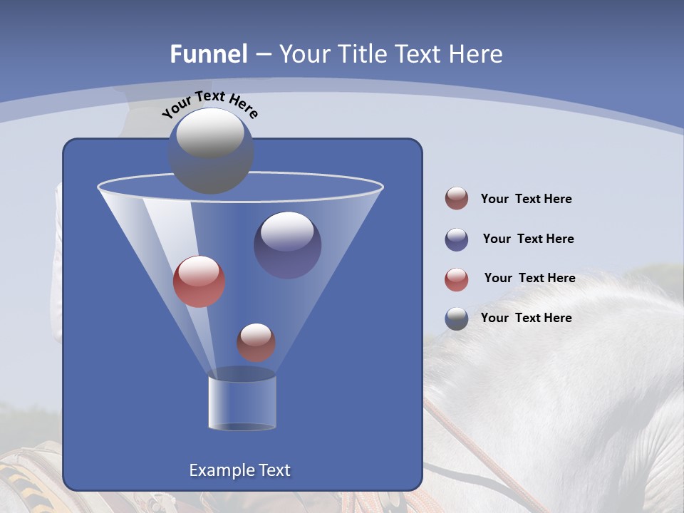 Mexican Boy On Horseback PowerPoint Template