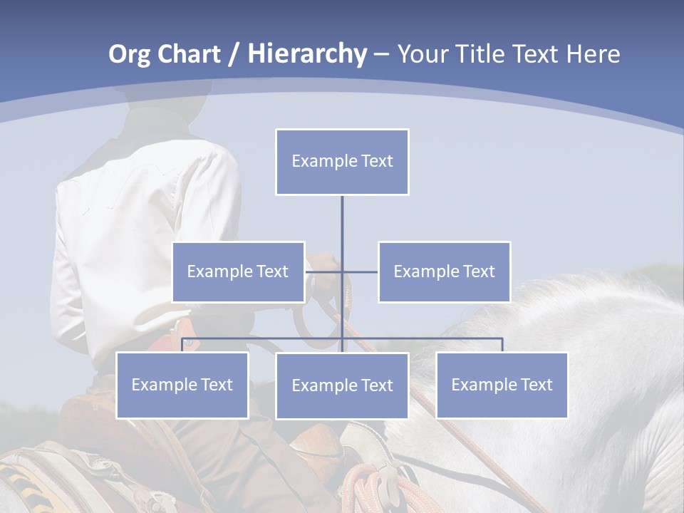 Mexican Boy On Horseback PowerPoint Template