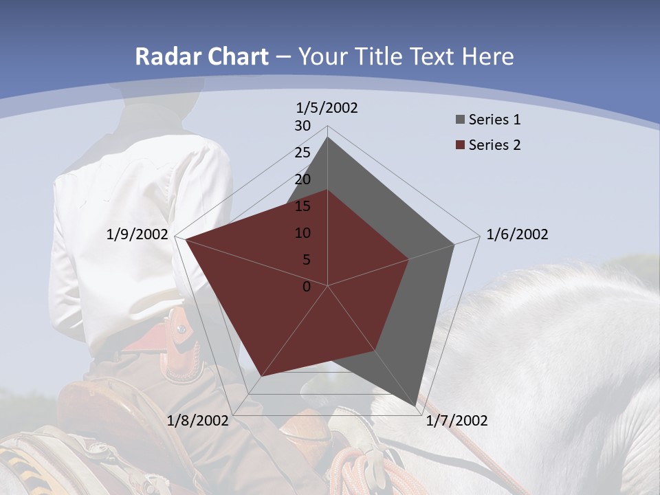 Mexican Boy On Horseback PowerPoint Template
