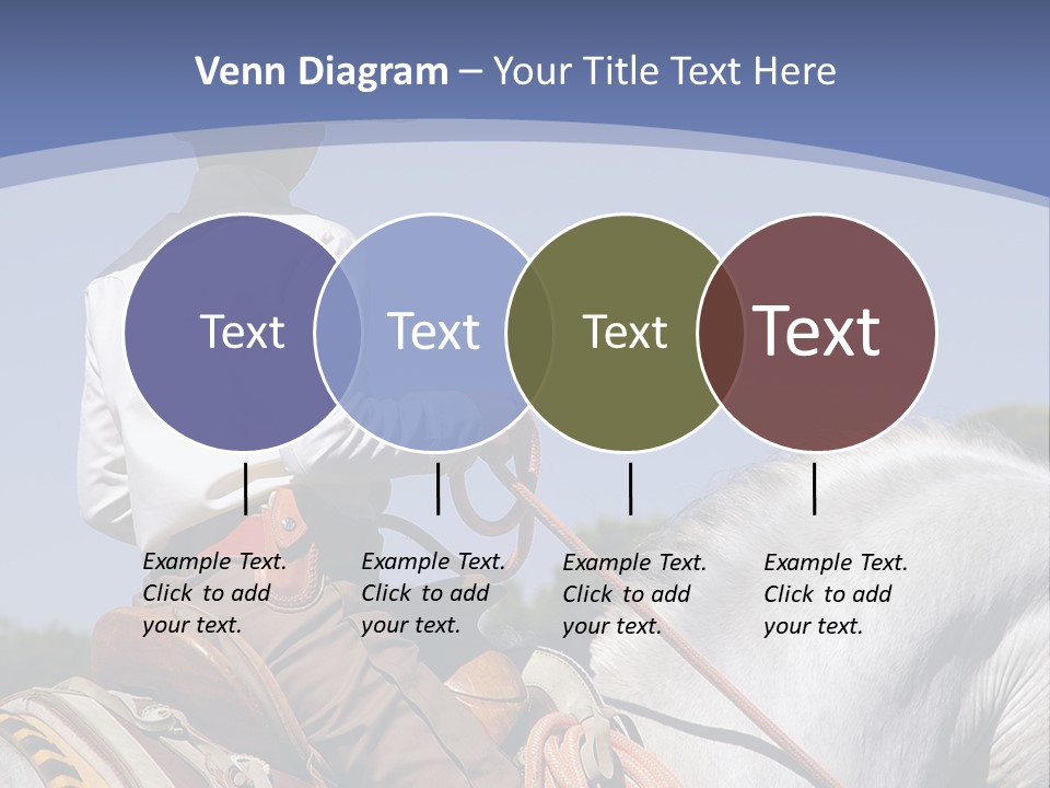 Mexican Boy On Horseback PowerPoint Template