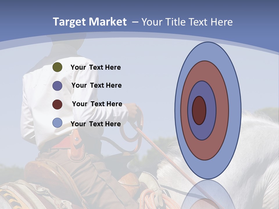 Mexican Boy On Horseback PowerPoint Template